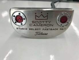 【中古】タイトリスト SC スタジオセレクト ファストバック パター 33.5インチ オリジナルスチール Cランク 右利き用 Titleist ゴルフクラブ ゴルフドゥ ゴルフ用品 GOLF DO 中古ゴルフクラブ