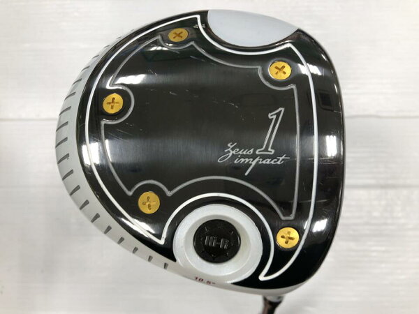 【中古】キャスコ Zeus impact ドライバー 10.5° SRフレックス 46.0インチ Zeus impact Cランク 右利き用 Kasco ゴルフクラブ ゴルフドゥ ゴルフ用品 GOLF DO 中古ゴルフクラブ