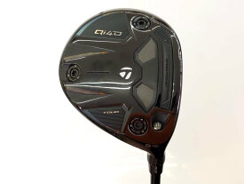 【中古】テーラーメイド Qi4D TOUR フェアウェイウッド 3W 15° Xフレックス 43.25インチ ヘッドカバーあり REAX75 リシャフト品 Cランク 右利き用 Taylormade ゴルフクラブ Qi4Dツアー ゴルフドゥ ゴル