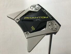 【中古】タイトリスト SC PHANTOM X 12.5 パター 34.0インチ ヘッドカバーあり オリジナルスチール Cランク 右利き用 Titleist ゴルフクラブ スコッティキャメロン ファントムエックス ゴルフドゥ