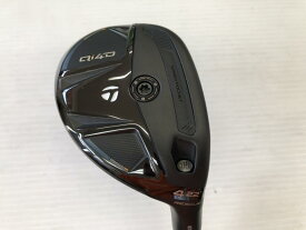 【中古】テーラーメイド Qi4D ユーティリティ 22° Sフレックス 39.5インチ ヘッドカバーあり ツア-AD　DI-95HYBRID（カスタム品） リシャフト品 Bランク 右利き用 Taylormade ゴルフクラブ キューアイ