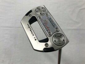 【中古】タイトリスト SC STUDIO STYLE FASTBACK 1.5 パター 34.0インチ ヘッドカバーあり オリジナルスチール Bランク 右利き用 Titleist ゴルフクラブ スコッティキャメロン スタジオスタイル ゴルフ
