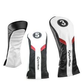 【送料無料】テーラーメイド Taylormade TM17 ヘッドカバー FW (番手/3・5) フェアウェイウッド用 (WH/BK/RD) US仕様【あす楽対応】
