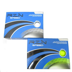 【送料無料】RZN Golf RZN SPEED ゴルフボール 2ピース 1ダース(12球入り) 青箱 US仕様 レジン スピード【メール便不可】【平日14時まで当日発送】