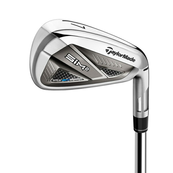 右用 テーラーメイド 2021年 SIM2 MAX アイアンセット 7本 (#5-9,Pw,Aw) KBS Max 85 MT スチールシャフト US仕様 TaylorMade 21 シム2 マックス【あす楽対応】