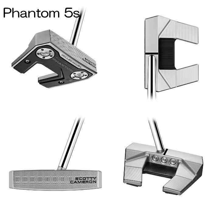 楽天市場】右用 2024 スコッティキャメロン PHANTOM ファントム パター 