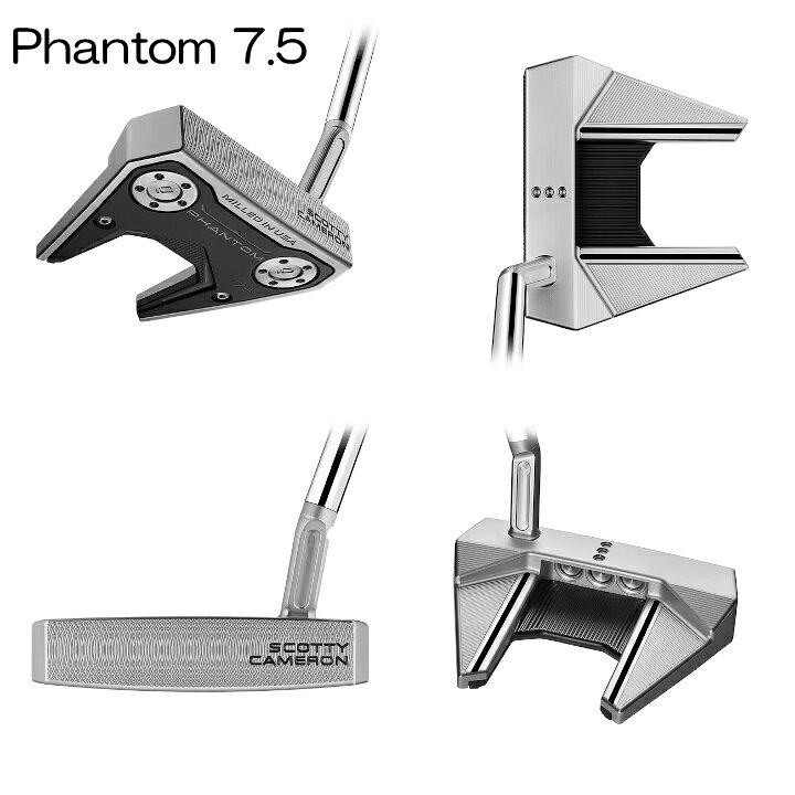 楽天市場】右用 2024 スコッティキャメロン PHANTOM ファントム パター 