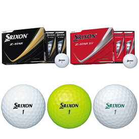 【送料無料】2025 スリクソン Z-STAR シリーズ (Z-STAR / Z-STAR XV) ゴルフボール 1ダース(12球入り) 日本仕様 SRIXON ( ホワイト / イエロー / ロイヤルグリーン )【メール便不可】【平日14時まで当日発送】