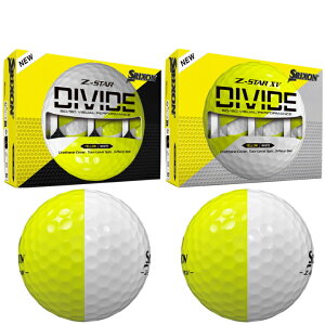 �y���������z2025 �X���N�\�� Z-STAR DIVIDE / Z-STAR XV DIVIDE �S���t�{�[�� �C�G���[/�z���C�g 1�_�[�X (12������) US�d�l SRIXON Z�X�^�[ �f�B�o�C�h �c�[�g���J���[�y�����y�Ή��z