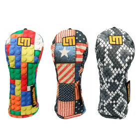 【送料無料】2025 秋冬 ラウドマウス フェアウェイウッド (FW)用 ヘッドカバー LM-HC0019CH/FW 775-992 日本仕様 LOUDMOUTH【あす楽対応】