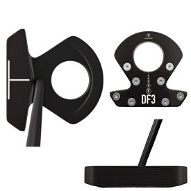 左用 2024 LAB GOLF ラブゴルフ DF3 STOCK パター マットブラックプレミアムスチールシャフト US仕様 レフティー ストック 33インチ 34インチ【あす楽対応】