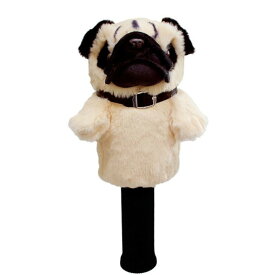 【送料無料】ホクシン交易 パグ ヘッドカバー 1W ドライバー用 犬 可愛い アニマル 動物 460cc対応 WHC1775【あす楽対応】