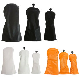 ノーロゴ 単品販売 オリジナル シボ型押し PUヘッドカバー 日本仕様【宅配便・メール便選択できます】【あす楽対応】