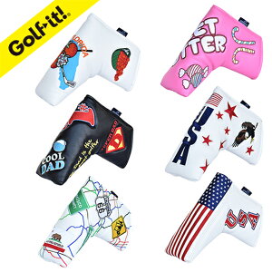 ゴルフ パターカバー マグネット式ゴルフ用品 ラウンド用品ライト(LITE)H-75オリジナルズパターカバー