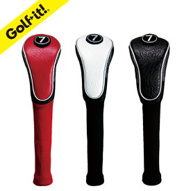 ヘッドカバー ゴルフ シンプルフェアウェイ FW 無地番手タグ3枚付 7 9 Xレッド ホワイト ブラック 150cc対応エクセルヘッドカバー フェアウェイウッド用ショート 番手 7 9用ゴルフ用品 ラウンド用品ライト(LITE)H-85