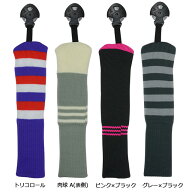 ゴルフ ユーティリティー ヘッドカバー 番手 メモリピンク×ブラック グレー×ブラックゴルフ用品 ラウン…