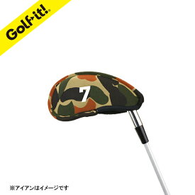 オーバーサイズ　単品　迷彩アイアン カバー 番手アイアンガードネオゴルフ用品 アイアン用 ヘッドカバー アイアンカバーライト(LITE)H-111