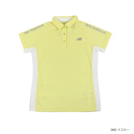セール ゴルフウェア レディース 半袖ポロシャツ 012-5168502 ニューバランスゴルフ 25春夏 2wayストレッチ 吸水速乾 UVカット ゴルフシャツ newbalance golf