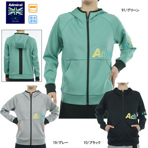 セール 30%OFF ゴルフウェア ゴルフジャケット ダンボールジップアップ フーディー アドミラルゴルフ ADLA385 レディース ストレッチ 吸水速乾 大きいサイズ有 Admiral