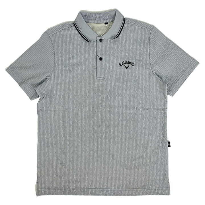 セール 23春夏キャロウェイ メンズ 半袖ポロシャツ C23134101 callaway Callaway CALLAWAY 大きいサイズ ゴルフウェア CORSIA GOLF キャロウェイ ゴルフ ポロシャツ 半袖 レディース Lサイズ 吸汗速乾 春夏