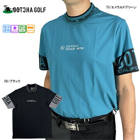 セール ゴルフウェア ゴルフシャツ 半袖シャツ ポロシャツ ガッチャゴルフ　メンズ 232GG1002 吸水速乾 ドライ 水陸両用　大きいサイズ　UVカット