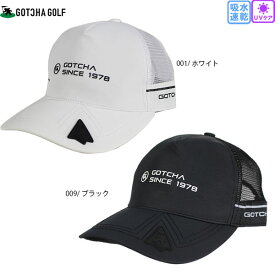 ゴルフキャップ 帽子 ガッチャゴルフ メンズ 232GG8704 吸水速乾 UV ドライ UVカット ハイブリッド キャップ