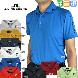 ゴルフウェア ゴルフシャツ 半袖シャツ ポロシャツ J.リンドバーグ メンズ 071-28341 大きなサイズ有 吸水速乾