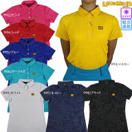 ラウドマウス 半袖ポロシャツ 大きいサイズ有 762661 レディース エンボスシャツ エンボス柄 LOUDMOUTH …