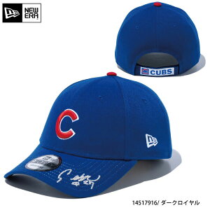 ゴルフキャップ ゴルフアクセサリー ニューエラ 14517916 9FORTY MLB Signature シカゴ・カブス 鈴木誠也 ライトロイヤル newera
