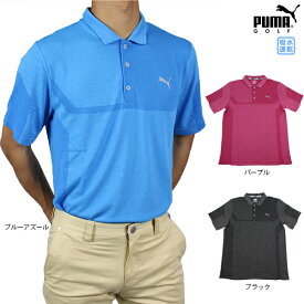 セール プーマゴルフ ゴルフウェア 半袖 ポロシャツ メンズ 大きいサイズ 578791 EVOKNIT ブレイカーズポロシャツ メンズ ゴルフ ゴルフウエア 吸水速乾 PUMA GOLF