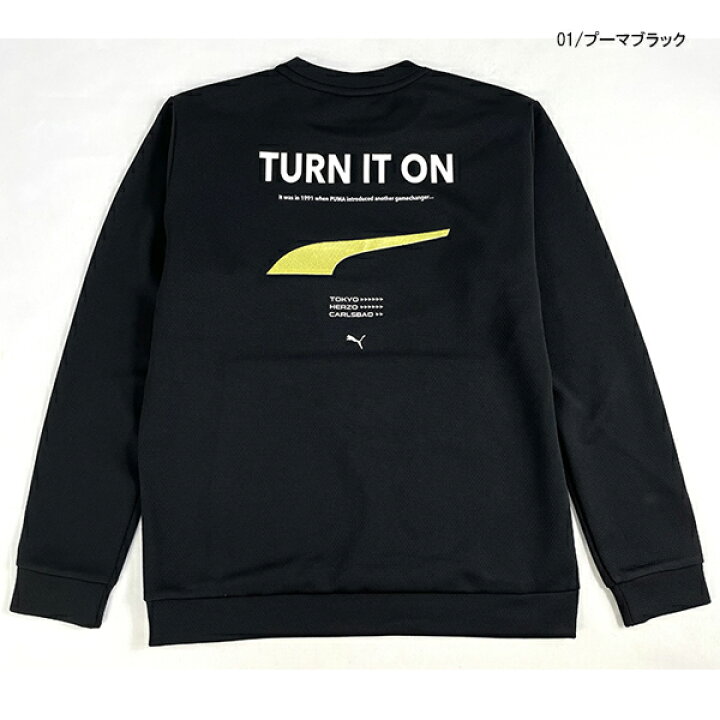 楽天市場】ゴルフウェア ゴルフシャツ 長袖 スウェット シャツ プーマ  