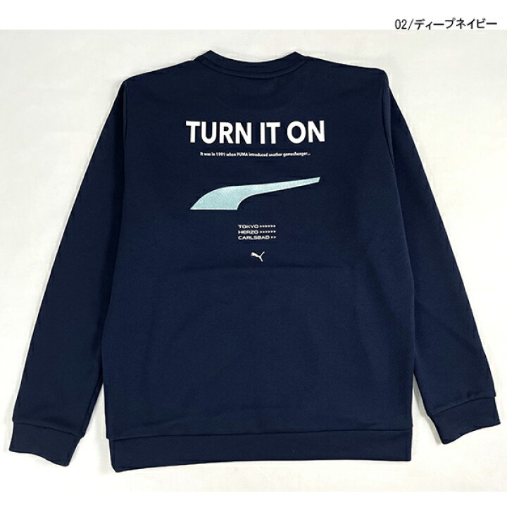楽天市場】ゴルフウェア ゴルフシャツ 長袖 スウェット シャツ プーマ 