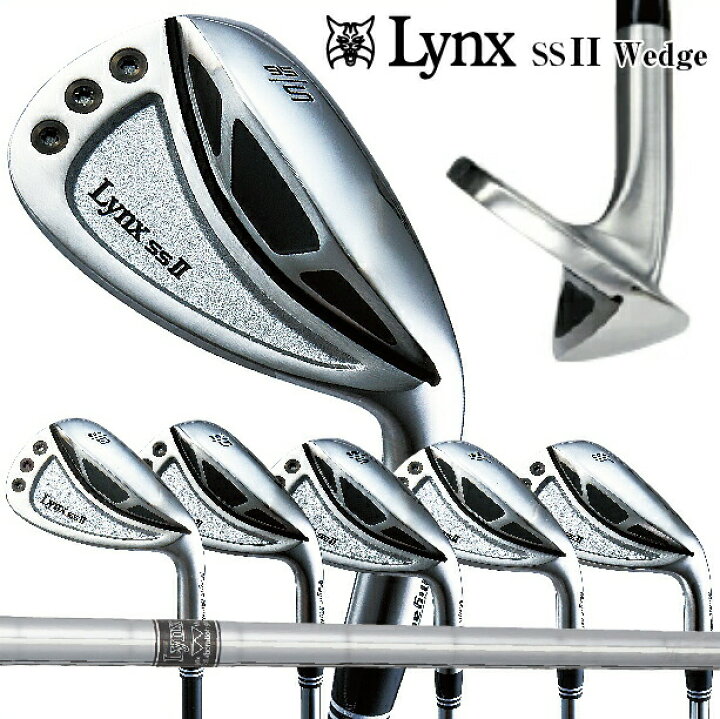 楽天市場】Lynx リンクス SS2 ウェッジ オリジナルスチールシャフト 右 