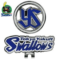 【お買い物マラソン ポイント5倍】東京ヤクルトスワローズ ゴルフマーカー クリップ付き マグネット式 YS…