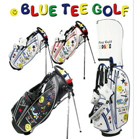 【 お買い物マラソン期間中 ポイント5倍 】 BLUE TEE GOLF California ブルーティーゴルフ カリフォルニア スマイル＆カート スタンド キャディバッグ