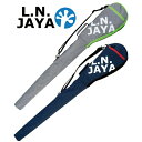 エルエヌジャヤ L.N.JAYA ゴルフ クラブケース 5〜6本収納 ショルダーベルト付き ( グレー / ネイビー ) lncc-0419