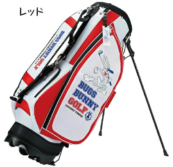 楽天市場】ルーニーテューンズ バッグスバニー ゴルフ 9型 スタンド 
