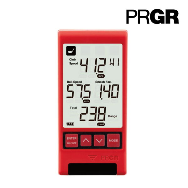プロギア PRGR ゴルフ レッドアイズポケット マルチスピード測定器 RED EYES POCKET HS-130