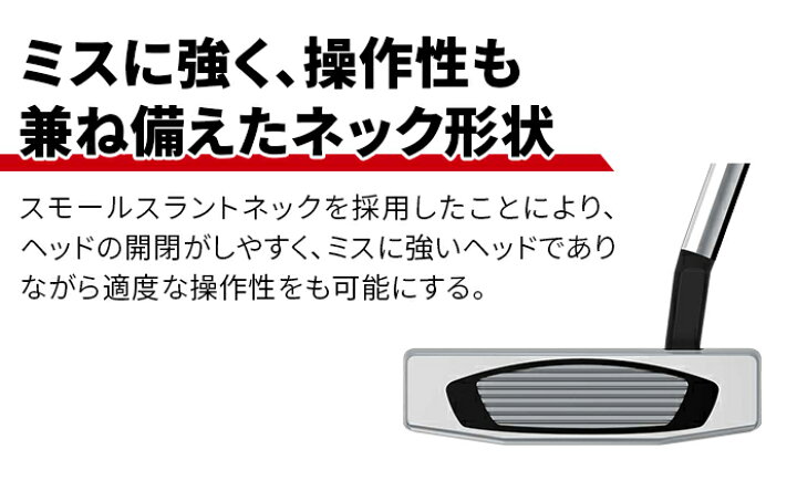 楽天市場】テーラーメイド ゴルフ パター Spider GT NOTCHBACK ノッチ 