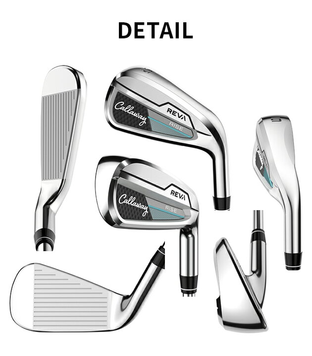 楽天市場】キャロウェイ CALLAWAY レディース アイアンセット REVA 