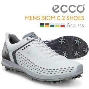 【店頭展示品】ECCO ゴルフシューズ メンズ MEN'S GOLF BIOM G2 Lace 天然皮革 軽量 撥水 15BIOM G2 16BIOM エコー