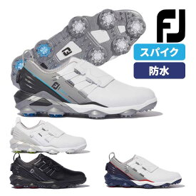 フットジョイ ゴルフシューズ ツアー アルファ ボア TOUR ALPHA BOA 2022年 モデル メンズ スパイク 防水 ウィズ W FootJoy