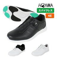 本間ゴルフ 25 SR12502 ゴルフシューズ ユニセックス スパイクレス 4E ダイヤル式 シューズ ホンマ HONMA