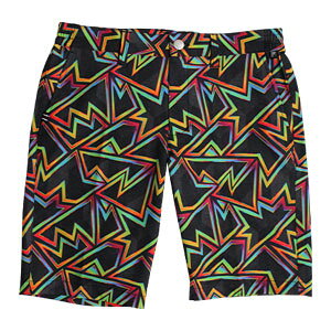 フィラ FILA ゴルフウェア ハーフパンツ メンズ 夏 UVカット 吸汗速乾 ストレッチ 総柄 全2色 M-3L