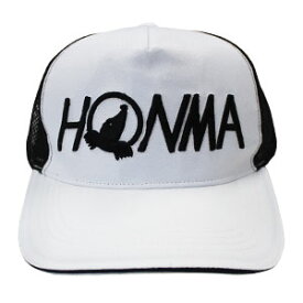本間 ゴルフ メンズ キャップ 帽子 ワンポイント 刺繍ロゴ ブラック HONMA
