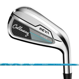キャロウェイ CALLAWAY レディース アイアンセット REVA RISE アイアン 4本セット 7I 8I 9I PW レバ ライズ ELDIO 40 for CW REVA IR L