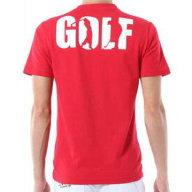 ゴルフウェア メンズ Tシャツ 半袖 夏 綿 コットン 100％ ギフト おもしろ 全3色 749-671