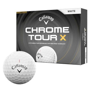 �L�����E�F�C Callaway �S���t �{�[�� �N�����c�A�[ �G�b�N�X CHROME TOUR X TRIPLE TRACK �X�g���C�v 360° 2026 �S���t�{�[�� 1�_�[�X 12�� �S3�F