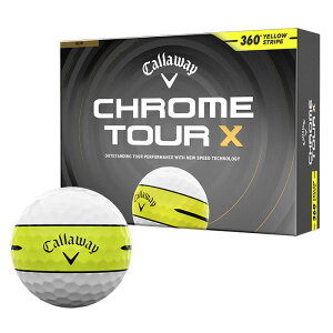 �L�����E�F�C Callaway �S���t �{�[�� �N�����c�A�[ �G�b�N�X CHROME TOUR X TRIPLE TRACK �X�g���C�v 360° 2026 �S���t�{�[�� 1�_�[�X 12�� �S3�F