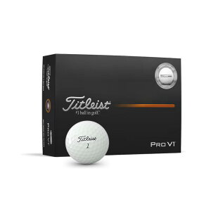 Titleist �^�C�g���X�g25 �S���t�{�[�� PRO V1 25 AIM Enhanced T2029S-EA-J PRO V1X 25 AIM Enhanced T2049S-EA-J �z���C�g 12P �V�i �S���t�p�[�g�i�[